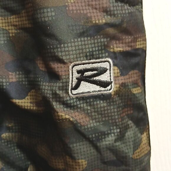 RUNWAY, Camo Hunting Bibs Size 18 Months. Green, Black,  Orange,  Brown - Picture 5 of 8